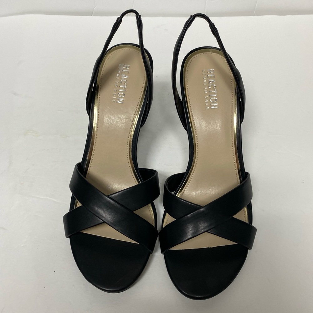 Kenneth Cole Reaction Women’s Bobbi Sling Back Heeled Sandals Size 8.5